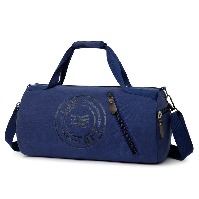 Wear-resistant Canvas Messenger Bag for Men, Travel Shoulder Bag